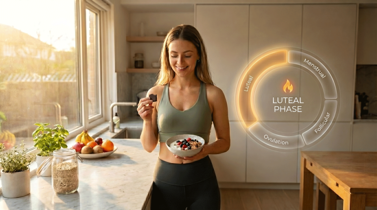 Luteal Phase – The Burn Phase: Cravings, Energy & Balance